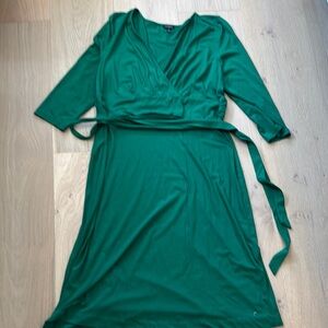 Talbots Green Midi Dress